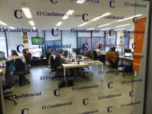 Oficinas de El Confidencial en Madrid