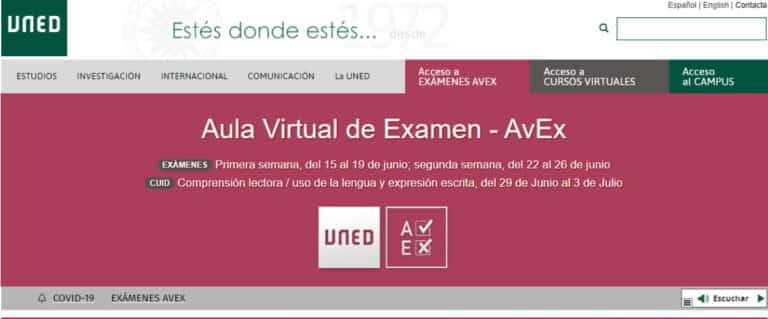 contacta a uned