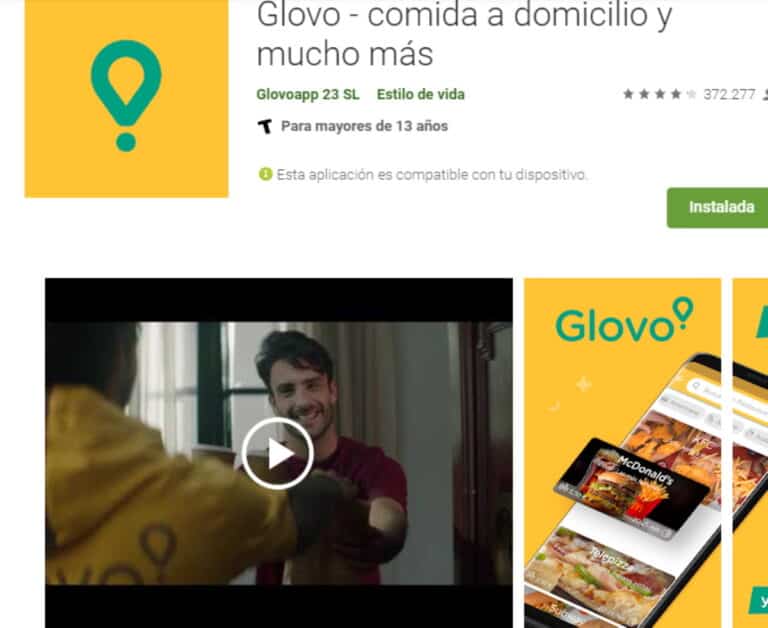 conctactar con glovo