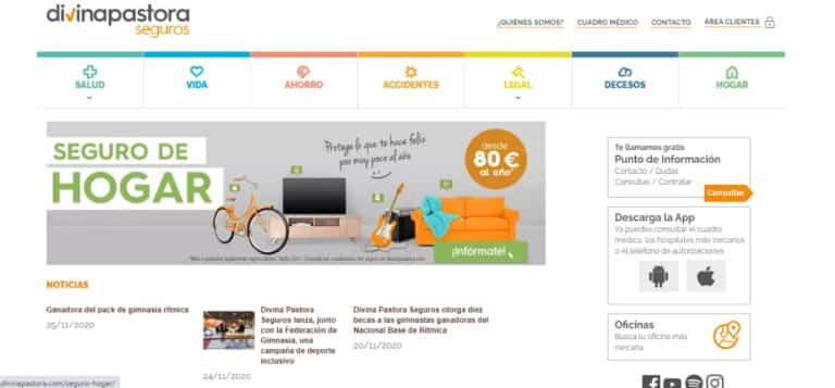 telefonos de divina pastora seguros