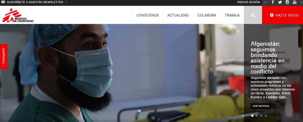 Número telefónico de Médicos sin Fronteras España