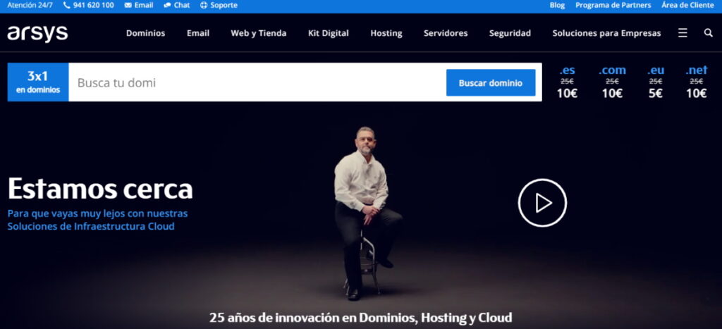 telefonos de arsys
