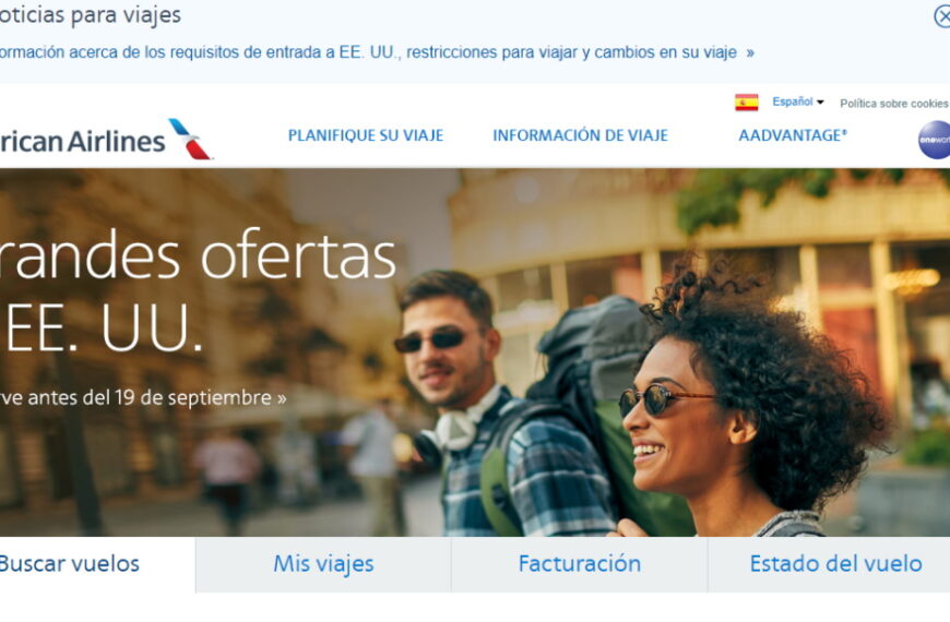 American Airlines España teléfonos para atención al cliente, vuelos y reservas