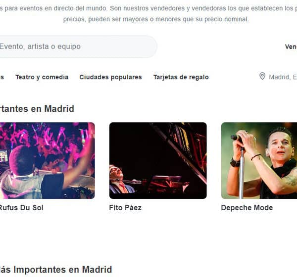 telefonos viagogo espana