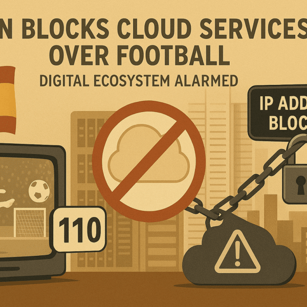 Bloqueos indiscriminados de LaLiga: del fútbol pirata a tumbar webs legítimas como UEFA, DAZN o GitHub