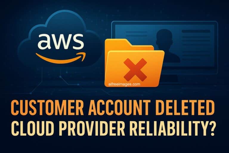 «Ejecución digital»: AWS borra sin aviso los datos de un usuario tras una década de uso y desata una ola de críticas en la comunidad tecnológica