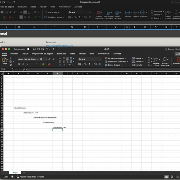 Domina Excel en Mac con atajos de teclado: guía completa y comparativa con LibreOffice Calc
