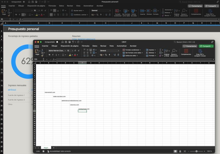 Domina Excel en Mac con atajos de teclado: guía completa y comparativa con LibreOffice Calc