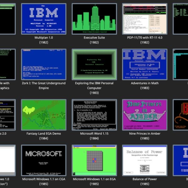 PCjs Machines: la web que te permite revivir sistemas y programas antiguos desde tu navegador