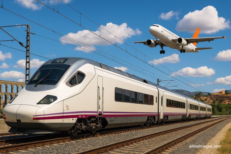 Tren vs avión en España: ¿Dónde puedes llevar más equipaje gratis?