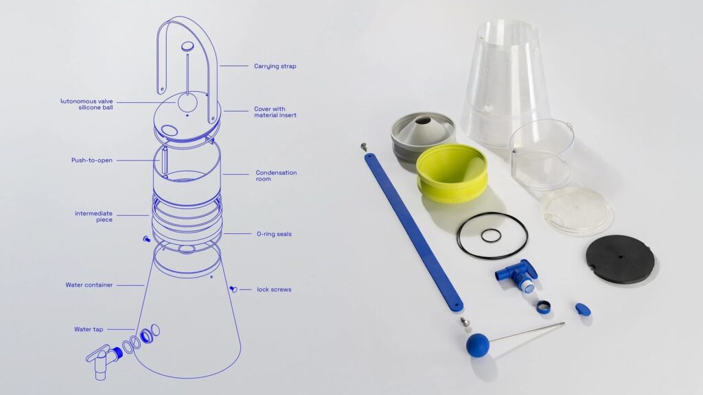 water from air 3d components