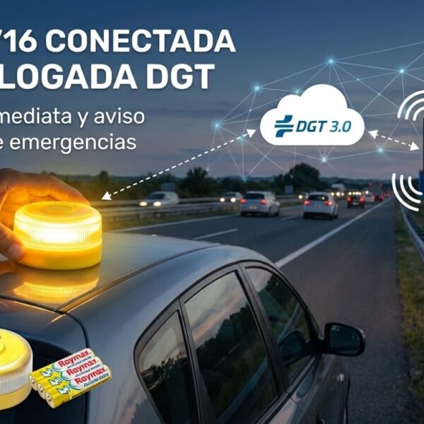 Baliza V16 conectada ISSE SAFETY: seguridad obligatoria en carretera desde 2026