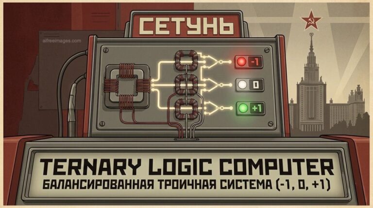 Setun, el ordenador soviético que no pensaba en ceros y unos