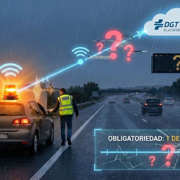 Cuenta atrás para la baliza V16 conectada: así será el adiós definitivo a los triángulos en 2026