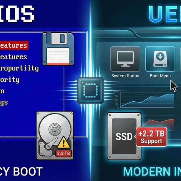 BIOS y UEFI: qué son y por qué a veces tu PC “no arranca” como esperas