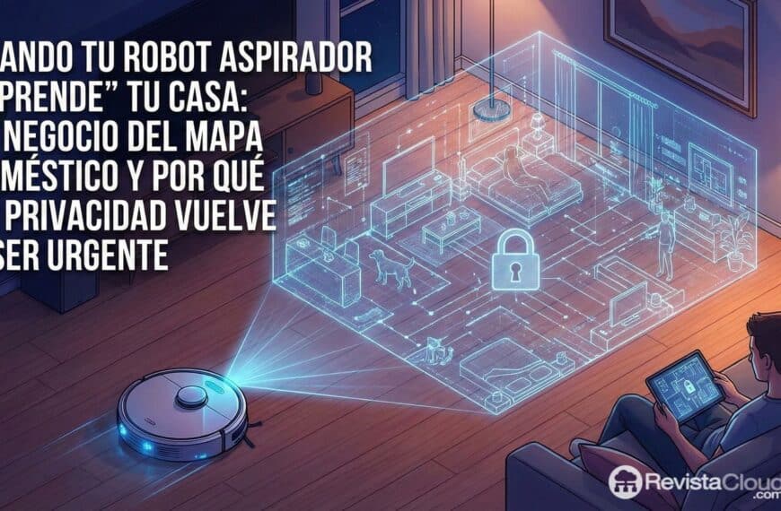 Robots aspiradores que “dibujan” tu casa: el debate sobre la privacidad que viene con el hogar inteligente