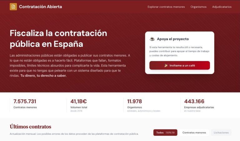 Contratación Abierta: una herramienta ciudadana para que la transparencia sea algo practicable (y no un laberinto)