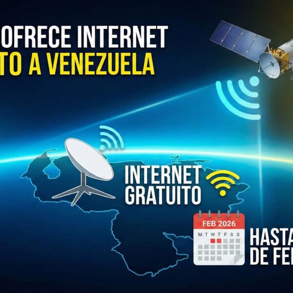 Starlink ofrece Internet gratis en Venezuela y baja miles de satélites para reducir el riesgo de colisiones en 2026