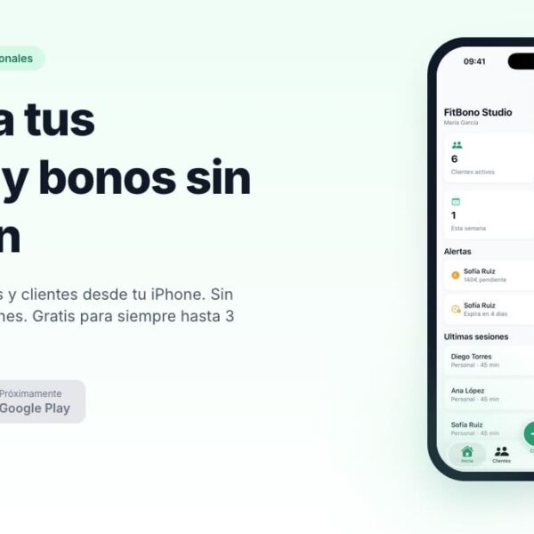 FitBono, la app para iPhone que quiere facilitar la vida al entrenador personal