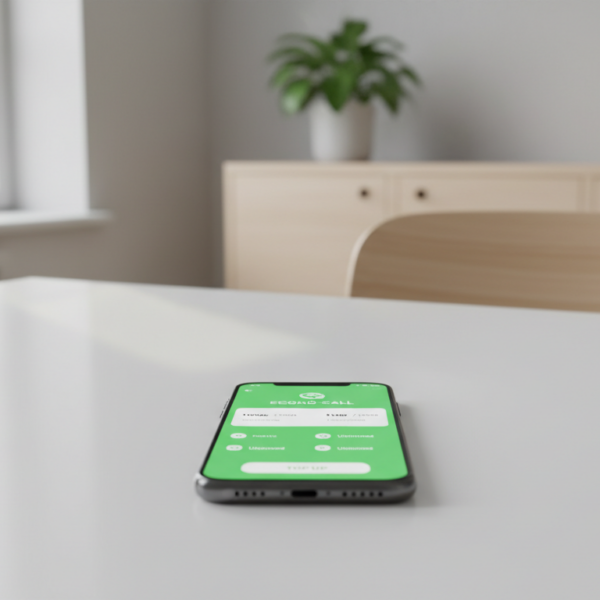 Telefono movil mostrando la app de Amena atencion al cliente 2026
