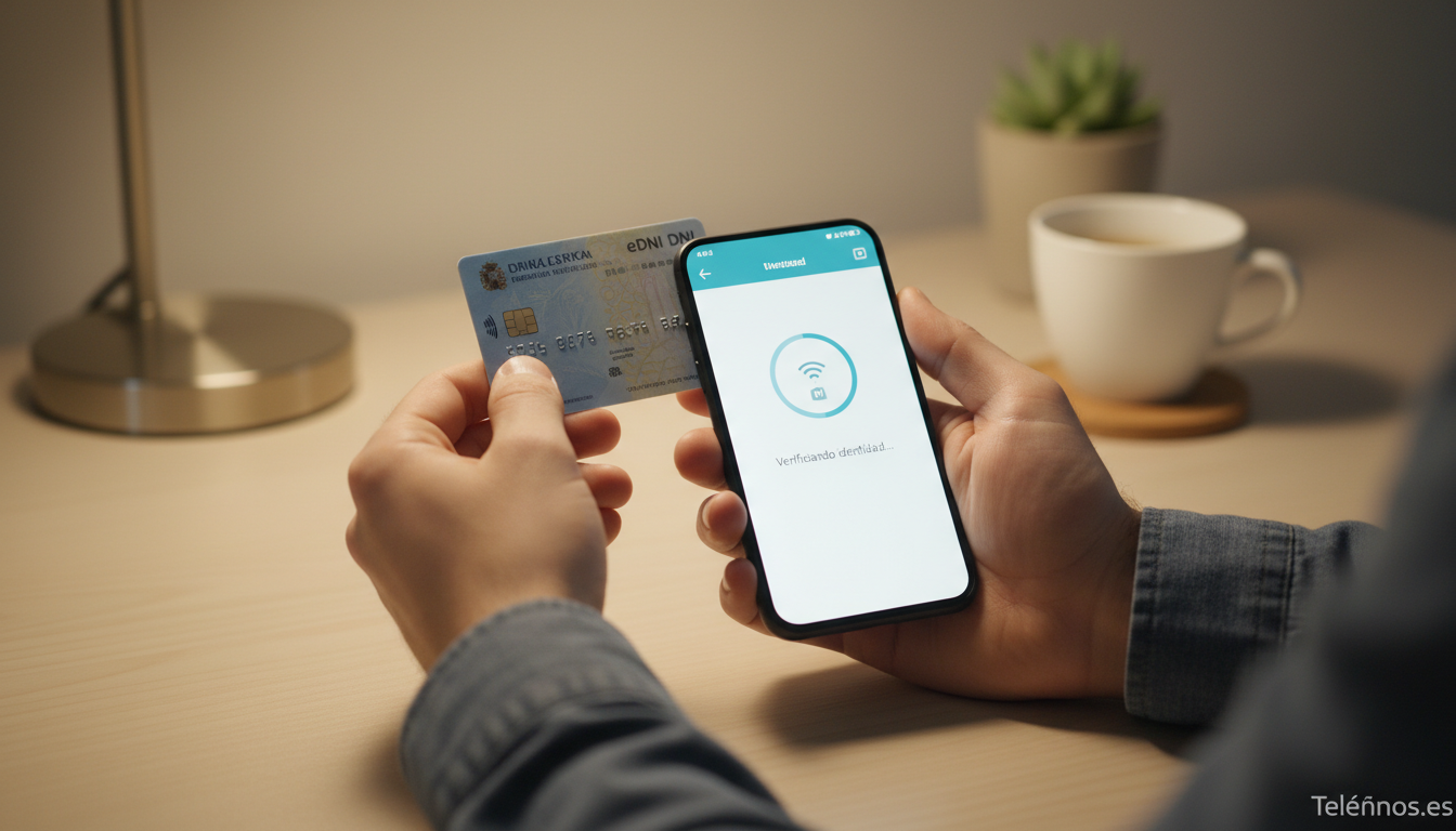 Usando el DNI electrónico con NFC en el móvil para trámites online