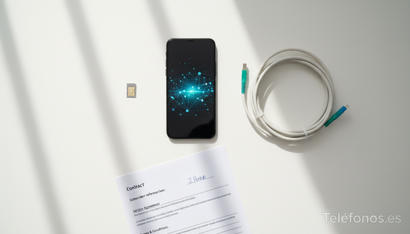 Tarjeta SIM, smartphone y fibra óptica - tarifas Simyo 2026