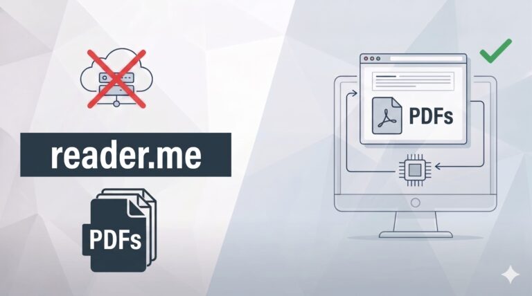 Nueva portada banner 15 reader.me, la web gratis para trabajar con PDFs sin subir tus documentos