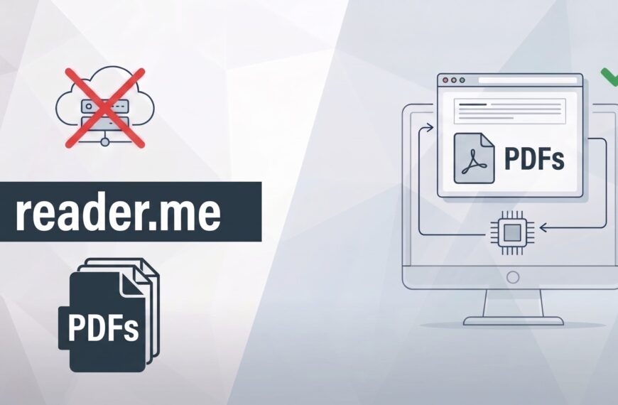 reader.me, la web gratis para trabajar con PDFs sin subir tus documentos