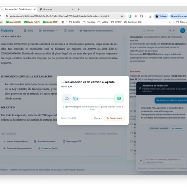 PideInfo, la web que ayuda a pedir información pública sin perderse en los plazos