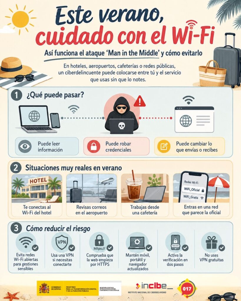 cuidado verano wifi