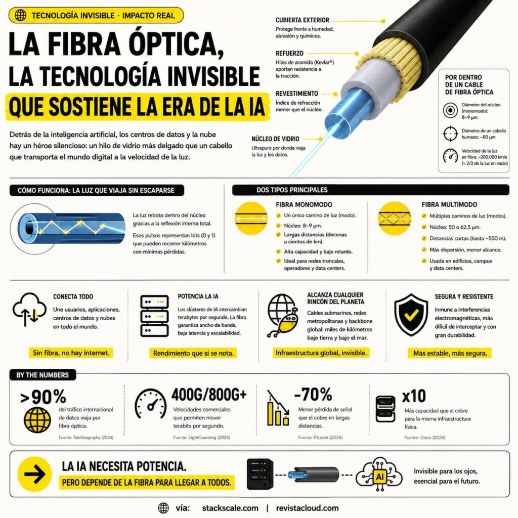 fibra optica tecnologia invisible