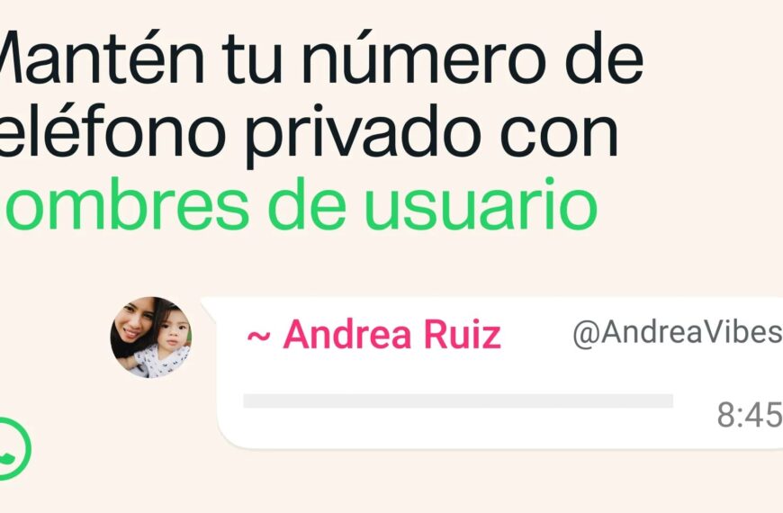 WhatsApp ya deja reservar nombre de usuario: qué significa para tu privacidad