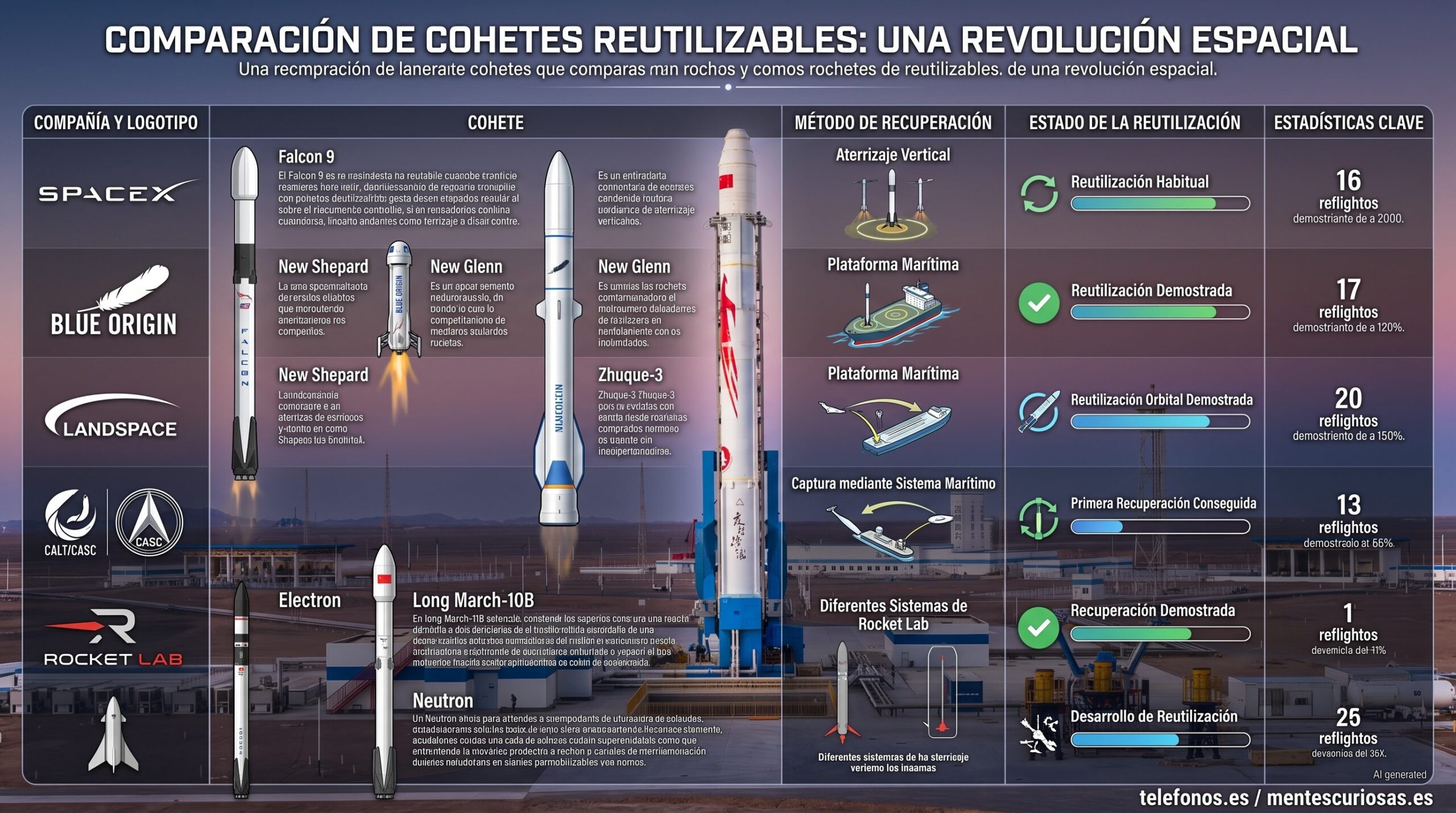 China da otro paso hacia los cohetes reutilizables con el aterrizaje del Zhuque-3 1 cohetes reutilizables scaled