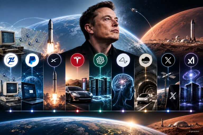 Nueva portada 1 El currículum imposible de Elon Musk: empresas, tecnología y 30 años de proyectos